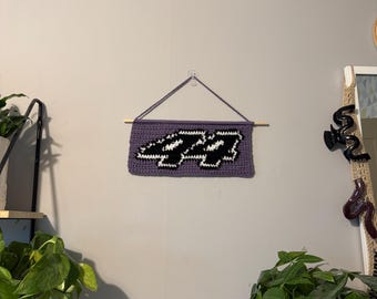 Lewis Hamilton Driver Number Tapestry Crochet