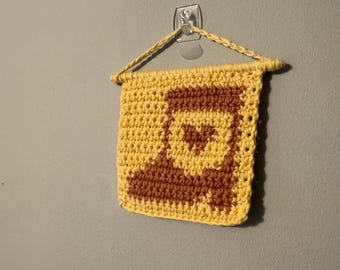 Cowboy Boot Tapestry Crochet