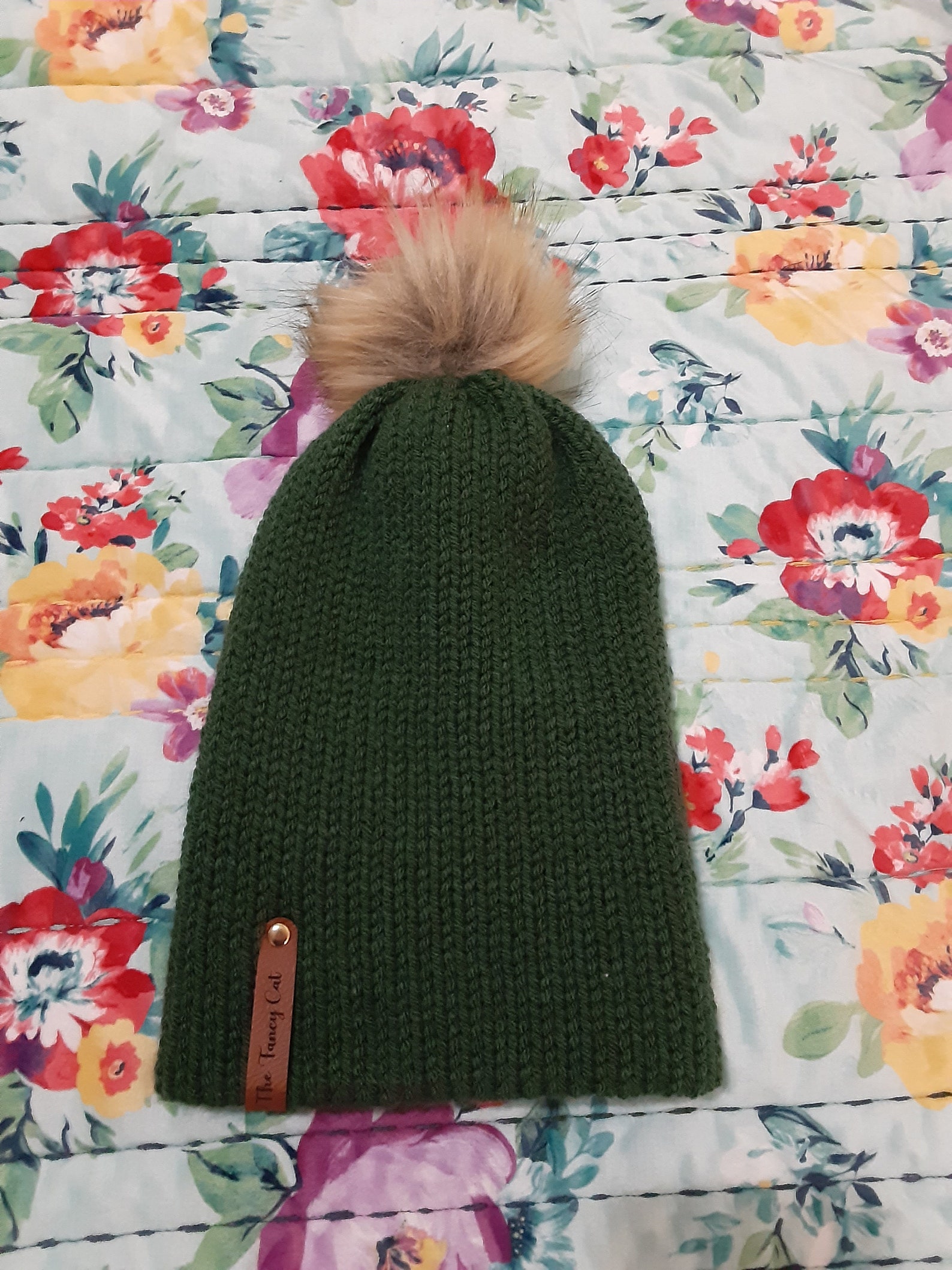 Handmade Tiktok Rainbow Beanie Handmade Knitted Carhartt Etsy