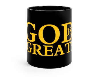 Black mug 11oz