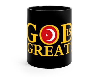 Black mug 11oz