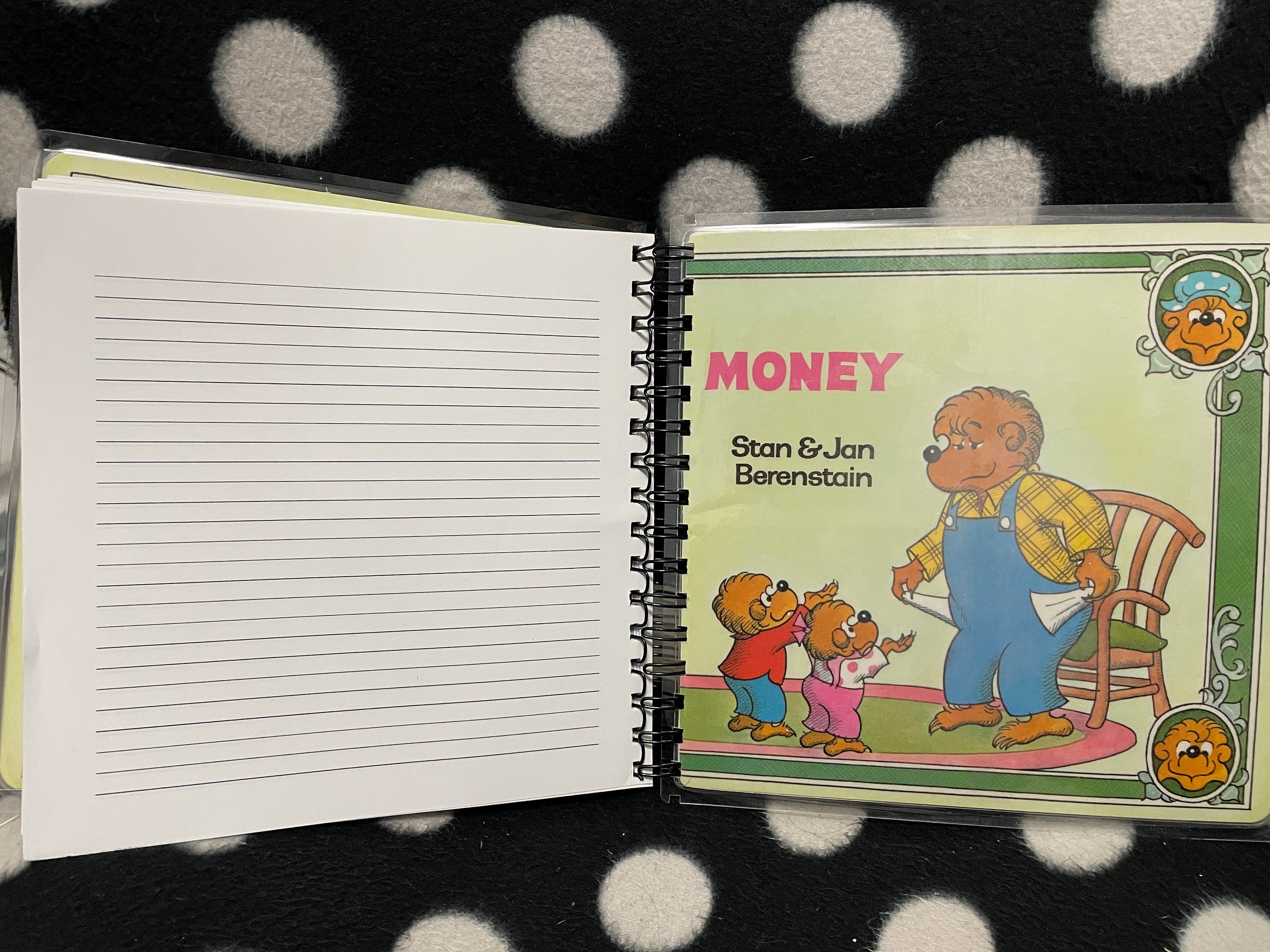 Upcycled Vintage Childrens' Book Wire Bound Notebook-the Berenstain ...