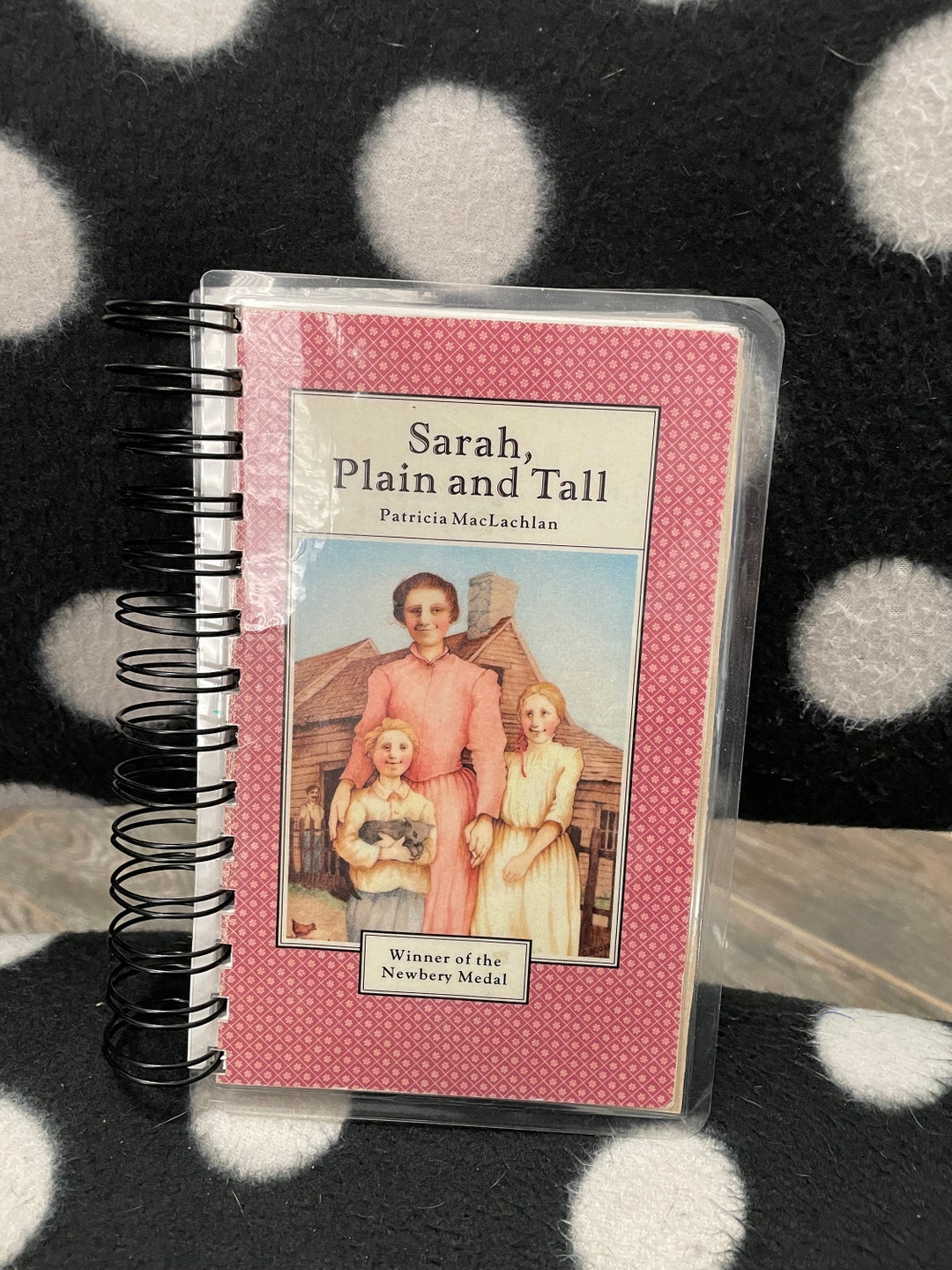 Upcycled Vintage Childrens' Book Wire Bound Notebook-sarah, Plain and ...
