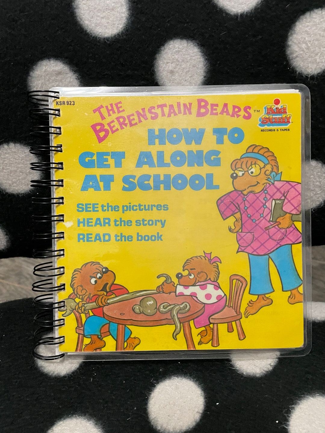 Upcycled Vintage Childrens' Book Wire Bound Notebook-the Berenstain ...