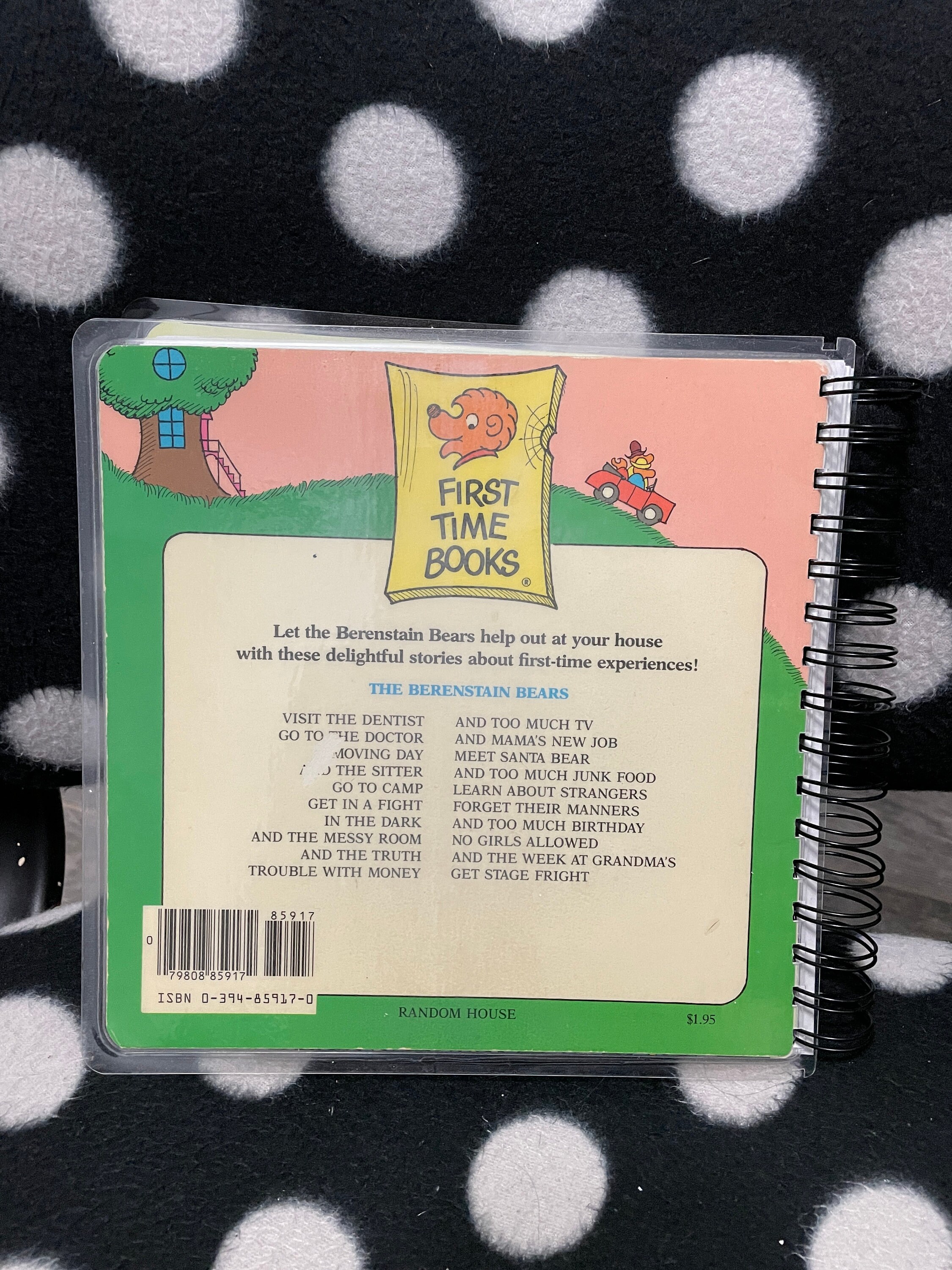Upcycled Vintage Childrens' Book Wire Bound Notebook-the Berenstain ...