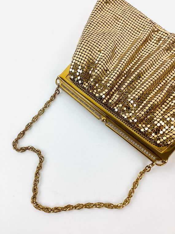 Vintage 1960s Heavy Gold Mesh Bag main image 0