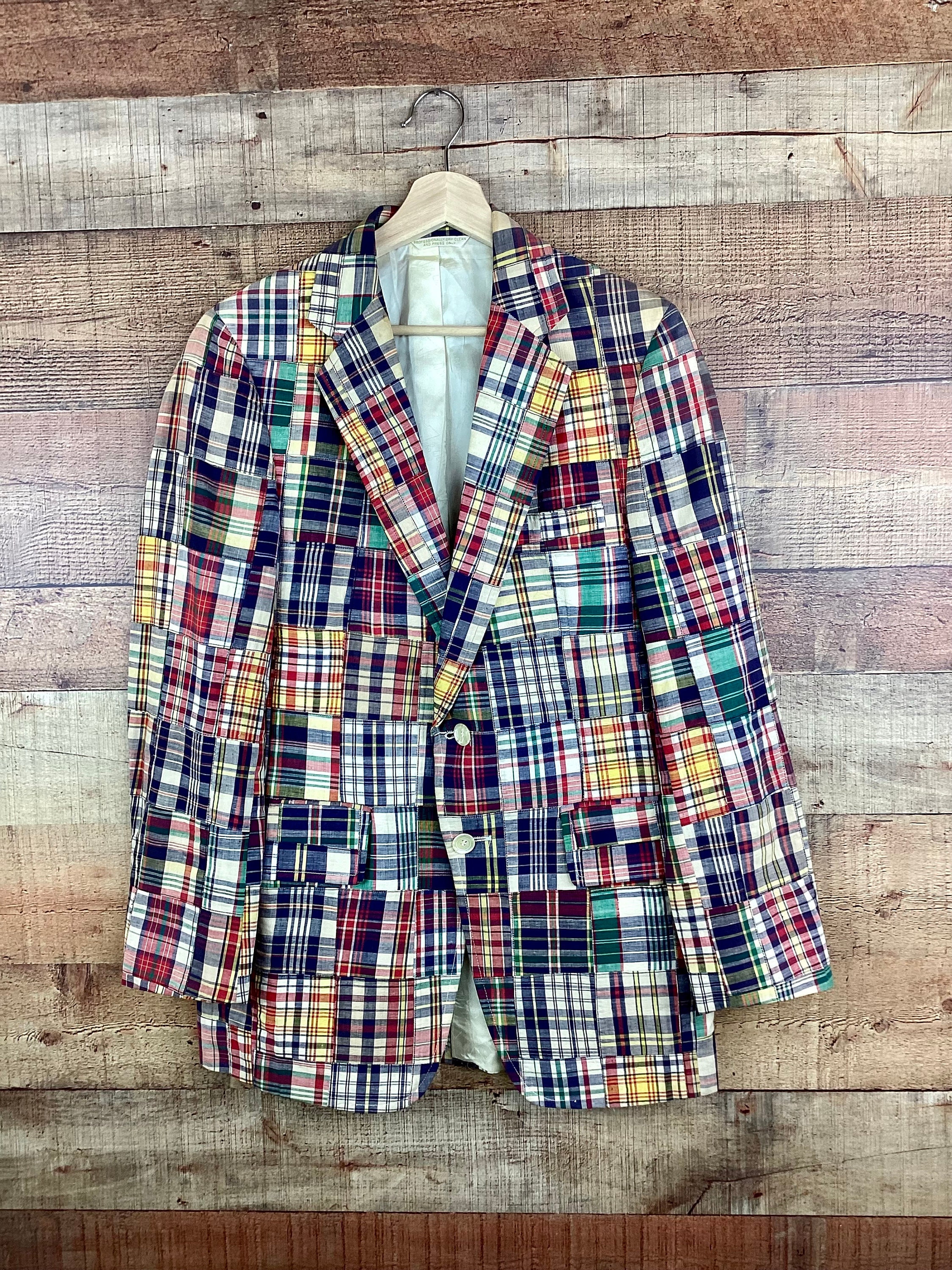 1960s Madras Jacket - Etsy