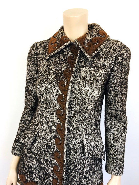 Vintage 1960s CHRISTIAN DIOR / DIORLING Brown Jac… - image 6