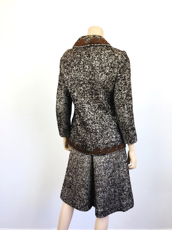 Vintage 1960s CHRISTIAN DIOR / DIORLING Brown Jac… - image 9