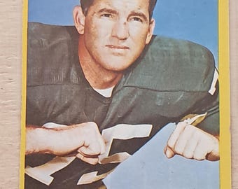 1967 Philadelphia #77 Forrest Gregg nice condition Green Bay Packers HOF hall of fame