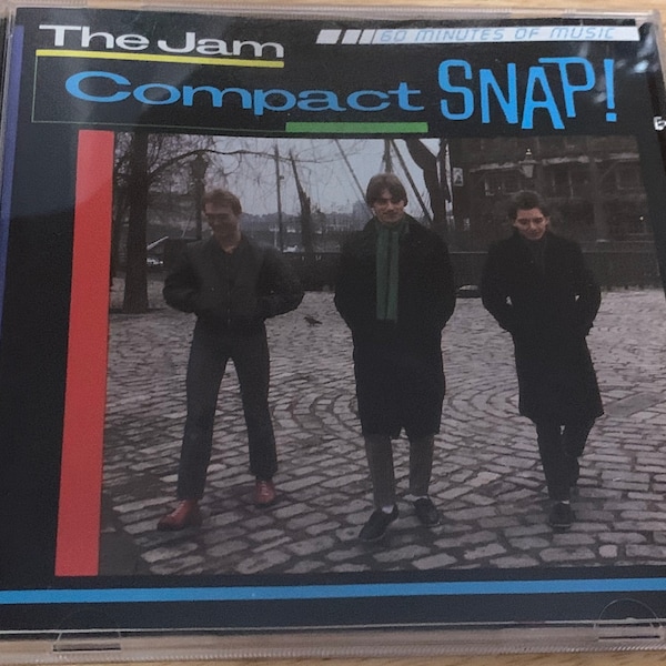 The Jam “Compact Snap!” CD Mod revival hard mod punk proto punk Garage new wave power pop sharpie new breed subculture