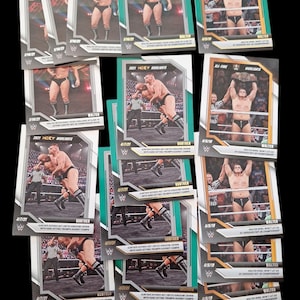 WWE Gunther Rookie Cards 16x card lot 2022 Panini wwe NXT 2.0 base + inserts + parallels green gold highlights WWF Walter