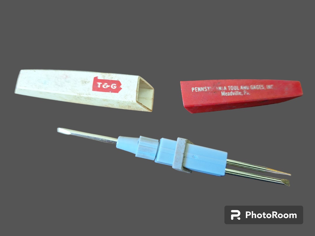 Vintage T&G Pennsylvania Tool and Gages Inc. Meadville, PA Pocket