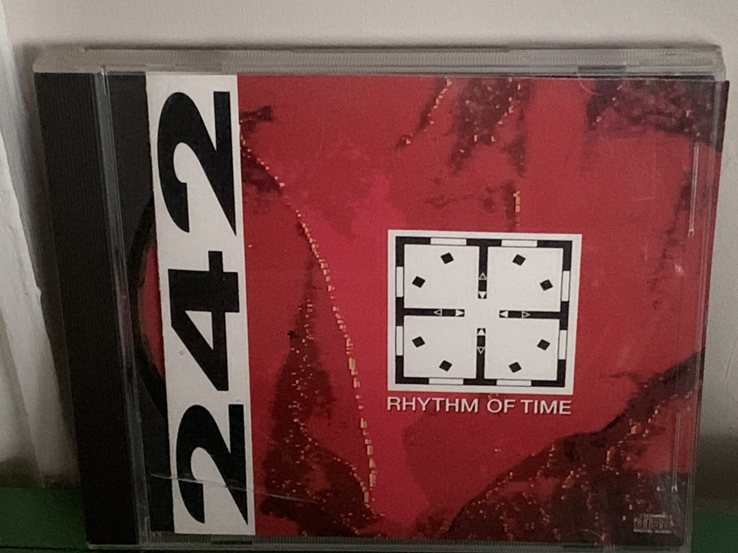 Front 242 Rhythm of time CD single 1991 goth ministry original of print