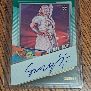 Wwe Card Asuka - Etsy