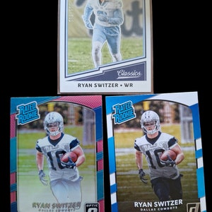 Ryan Switzer 3x card rookie card lot 2017 panini classics serial #d /299 2017 donruss optics pink + base Dallas Cowboys Stocking Stuffer