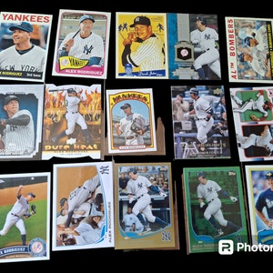 Alex Rodriguez 15x card lot 2013 topps #213 alternative alt catching SP + gold /2013 + green foil + upper deck chrome new york Yankees A-Rod