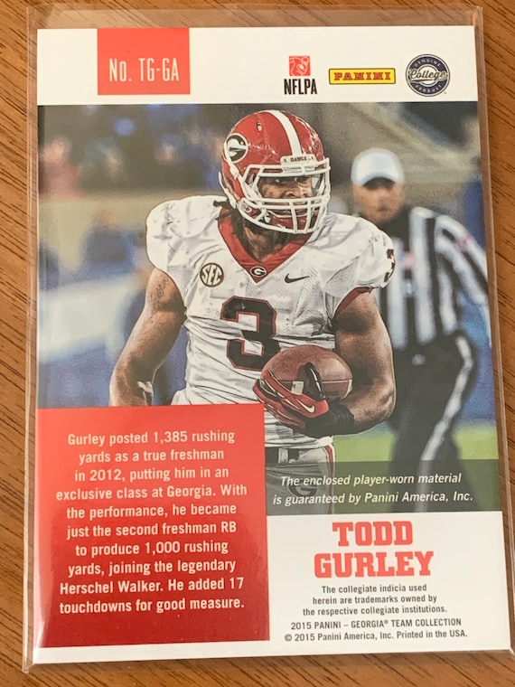 Todd gurley sales jersey card