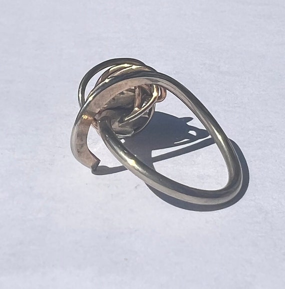 Leopard Skin Jasper Stone Ring - image 3