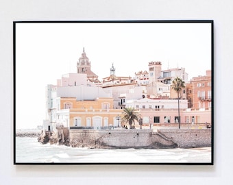 Sitges Spain Print: Coastal European Travel Photography (Digital Download)