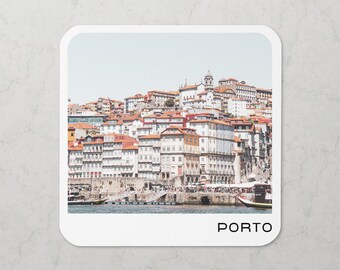 Porto Portugal Coaster: Travel Photo Souvenir