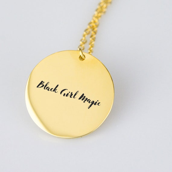 Black Girl Magic NecklacePerfect for Etsy