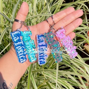 La Toxica keychain | Glitter