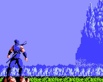 Ninja Gaiden NES "The Fortress" 11x17 Poster