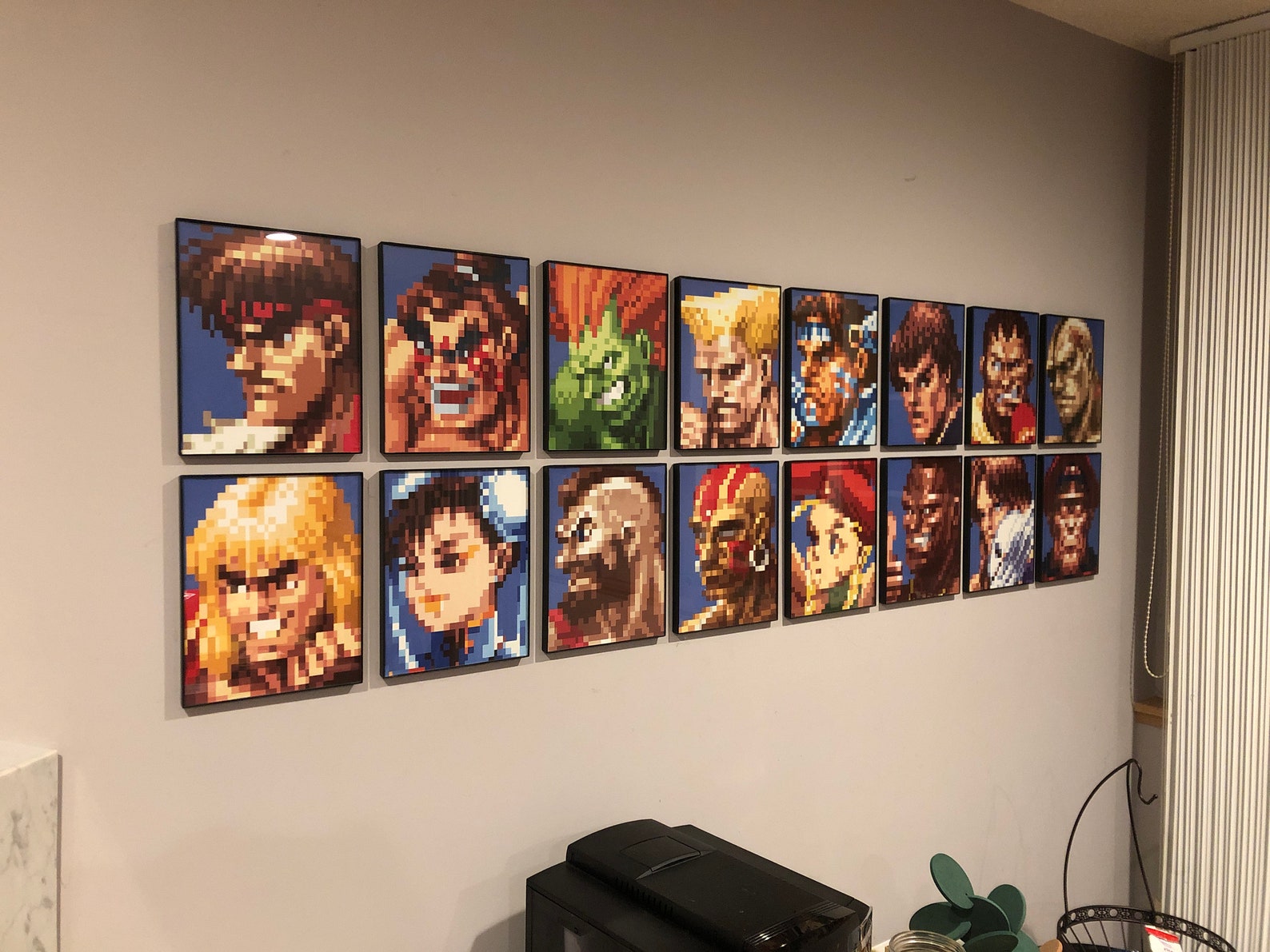 Super Street Fighter 2 Turbo Character Select Theme Retro Street Fighter 2 Super Turbo Character Select Screen - Etsy