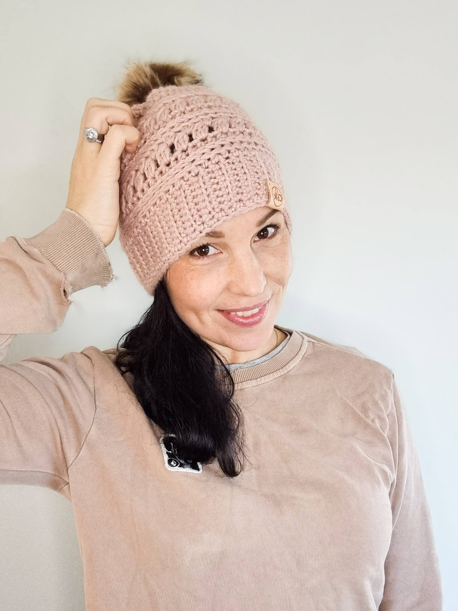 Marie Beanie / Häkelbeanie für Frauen / Merino Beanie / Handgemachte