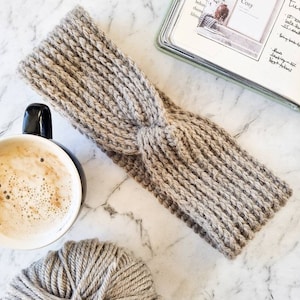 Women&#39;s Headband // Rapaki Ribbed Headband // Winter Headband // Crochet Earwarmer // Women&#39;s Earwarmer // Ribbed Headband // Gift for Her