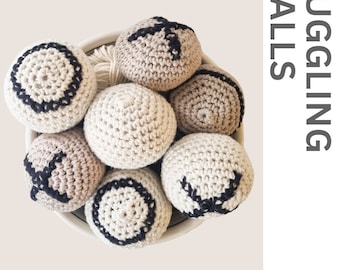 Padrão de bolas de malabarismo de crochê: jogo Hacky Sack (download digital)