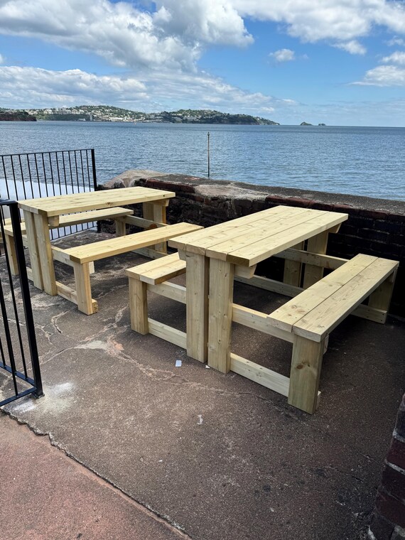 Chunky picnic bench new arrivals
