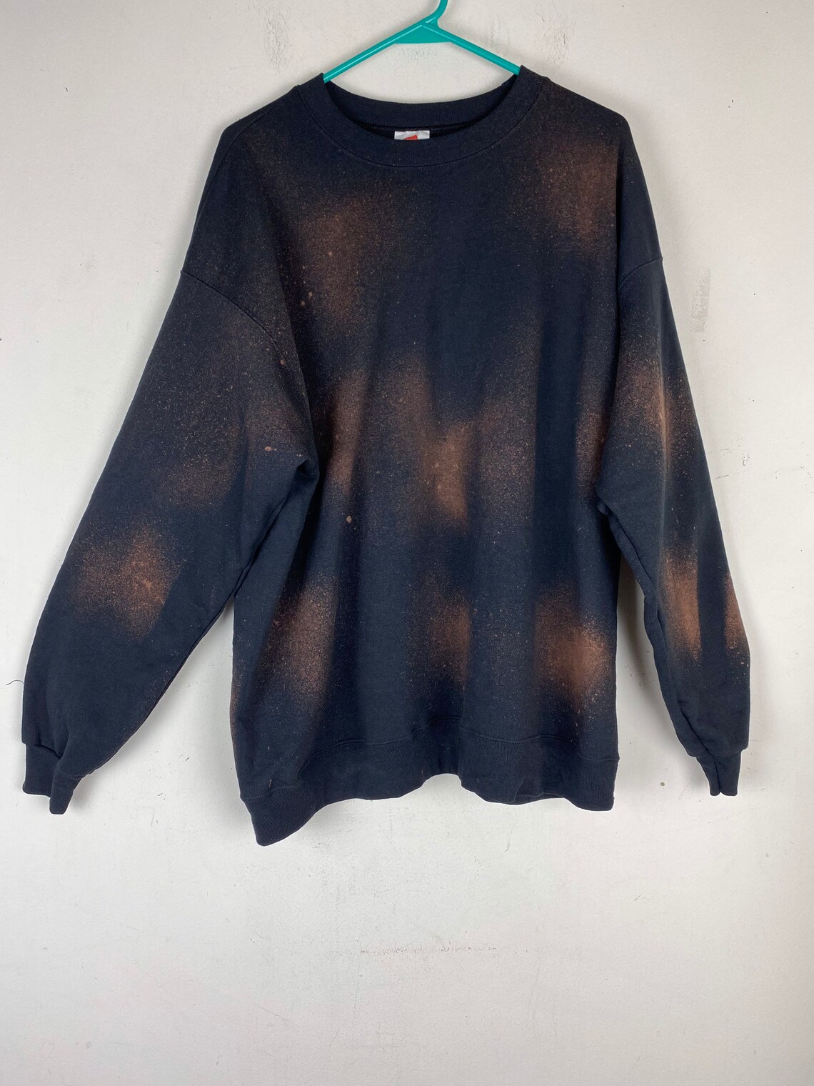 Bleach Tie Dyed Sweatshirt Tamaño Extra Grande Etsy