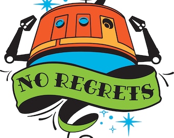 Sassy Droid -No Regrets Art