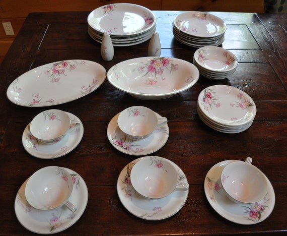 Noritake Nippon Toki Kaisha Japan Pink Carnation China - Etsy