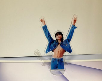 BTS Jungkook Calvin Klein Abs Acrylic Standee