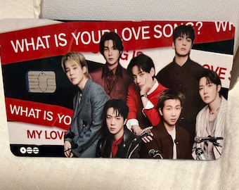 BTS Was ist dein Lieblingssong? Kreditkarten Skin