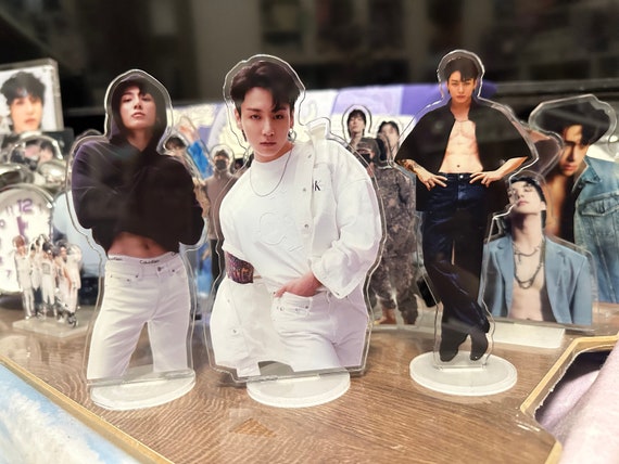 BTS Jungkook Calvin Klein 2nd Edition Abs Acrylic Standee - Etsy
