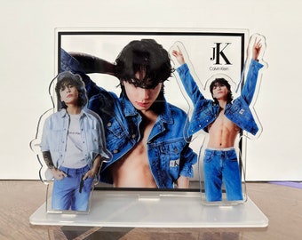 BTS Jungkook x Calvin Klein Acryl Set Aufsteller