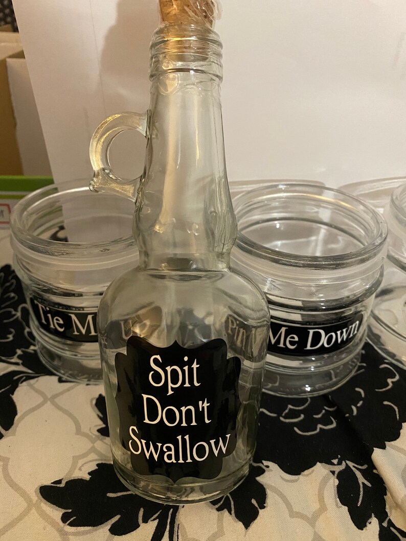 Funny Bathroom Jars Novelty Jars Adult Humor Jars Bathroom Etsy