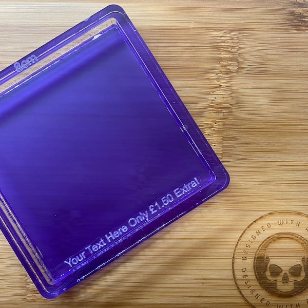 Square Acrylic Mold Housing. Silicone Mold Housing