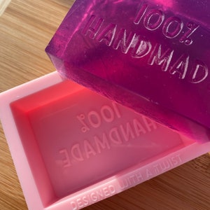 100% Handmade Silicone Mold for Soap. Silicone Soap Mould.