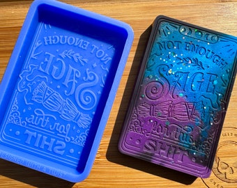 Silicone Mold Not Enough Sage For This Wax Melt Silicone Mould for Wax, Resin, Clay, Fondant, Chocolate, Soap, Cake Toppers & More.