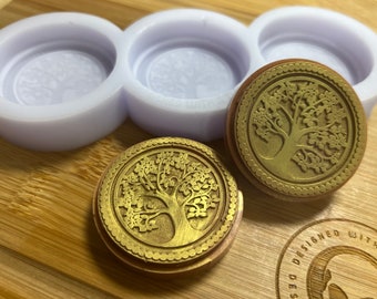 Tree of Life Wax Melt Silicone Mold. Wax Melt Silicone Mould. Chocolate Mould