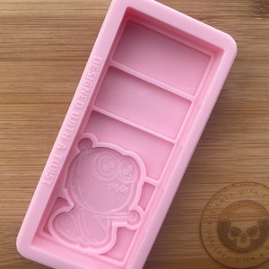 Voodoo Doll Snapbar Silicone Mold for Resin. Wax Melt Silicone Mould.