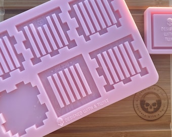 Dice Jail Mould. Silicone Mold Resin Mould. DnD Dice Jail Mold.