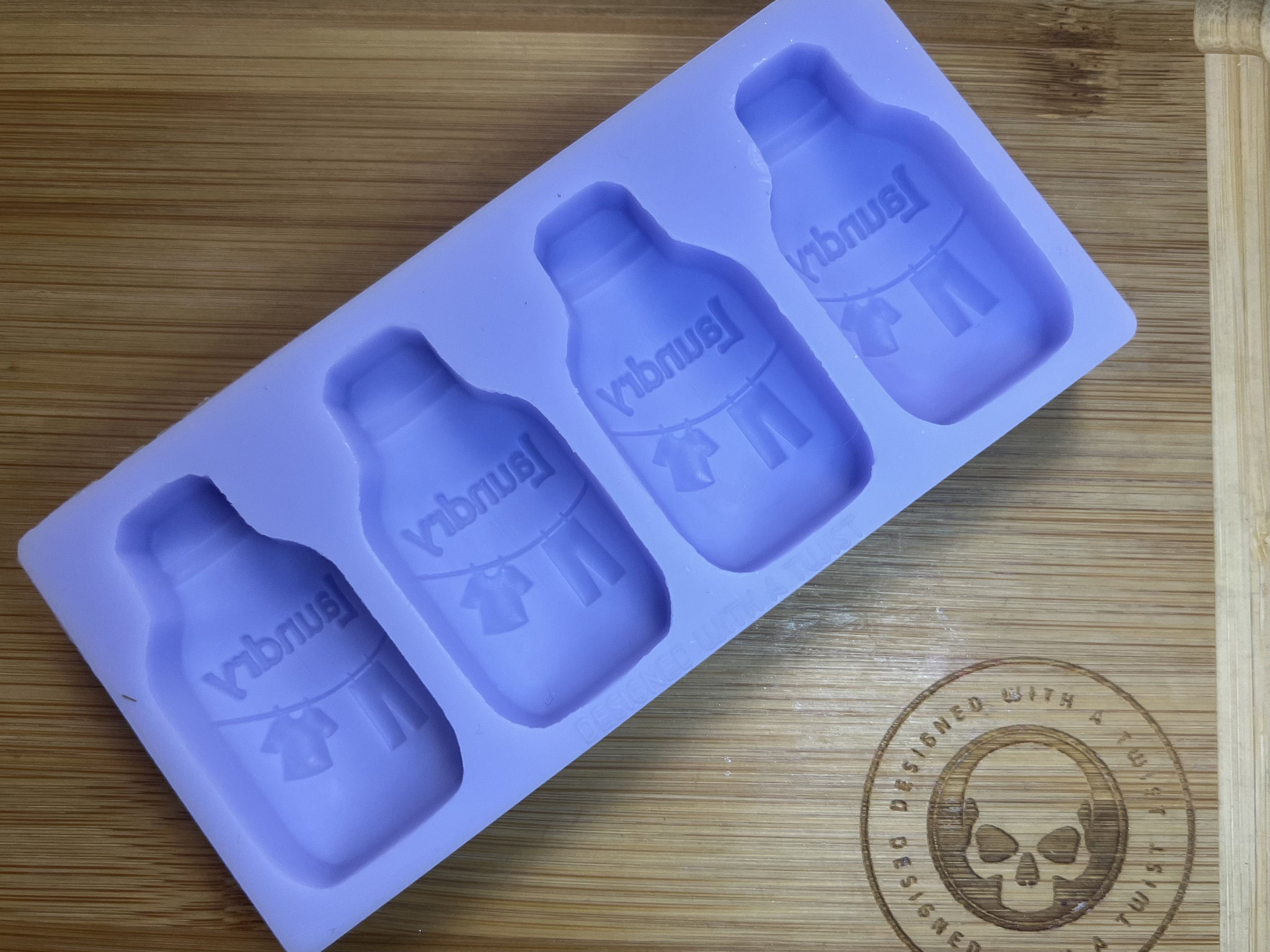 Hoba Box Edition Laundry Bottle Wax Melt Silicone Mold for Wax