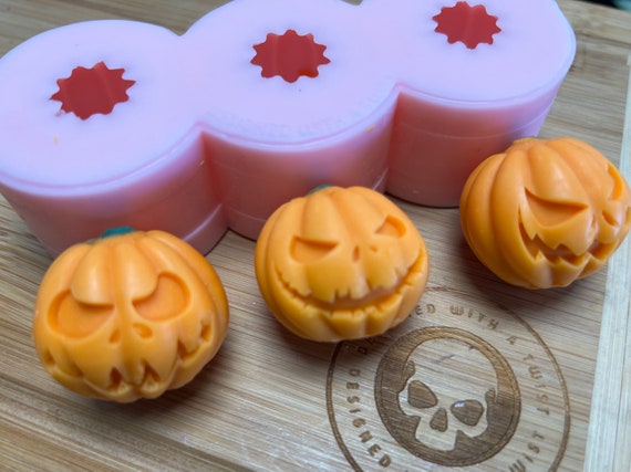 Pumpkins Wax Melt Snap Bar Silicone Mold