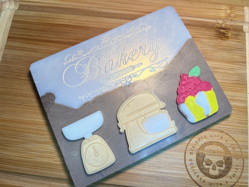 The Bakery Slab Tray Silicone Mould. Slab Wax Melt Mould. Etsy